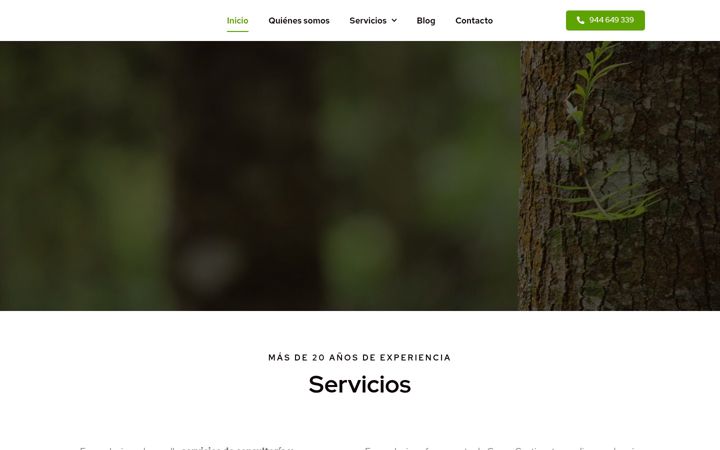 Screenshot of ecoevoluciona.com