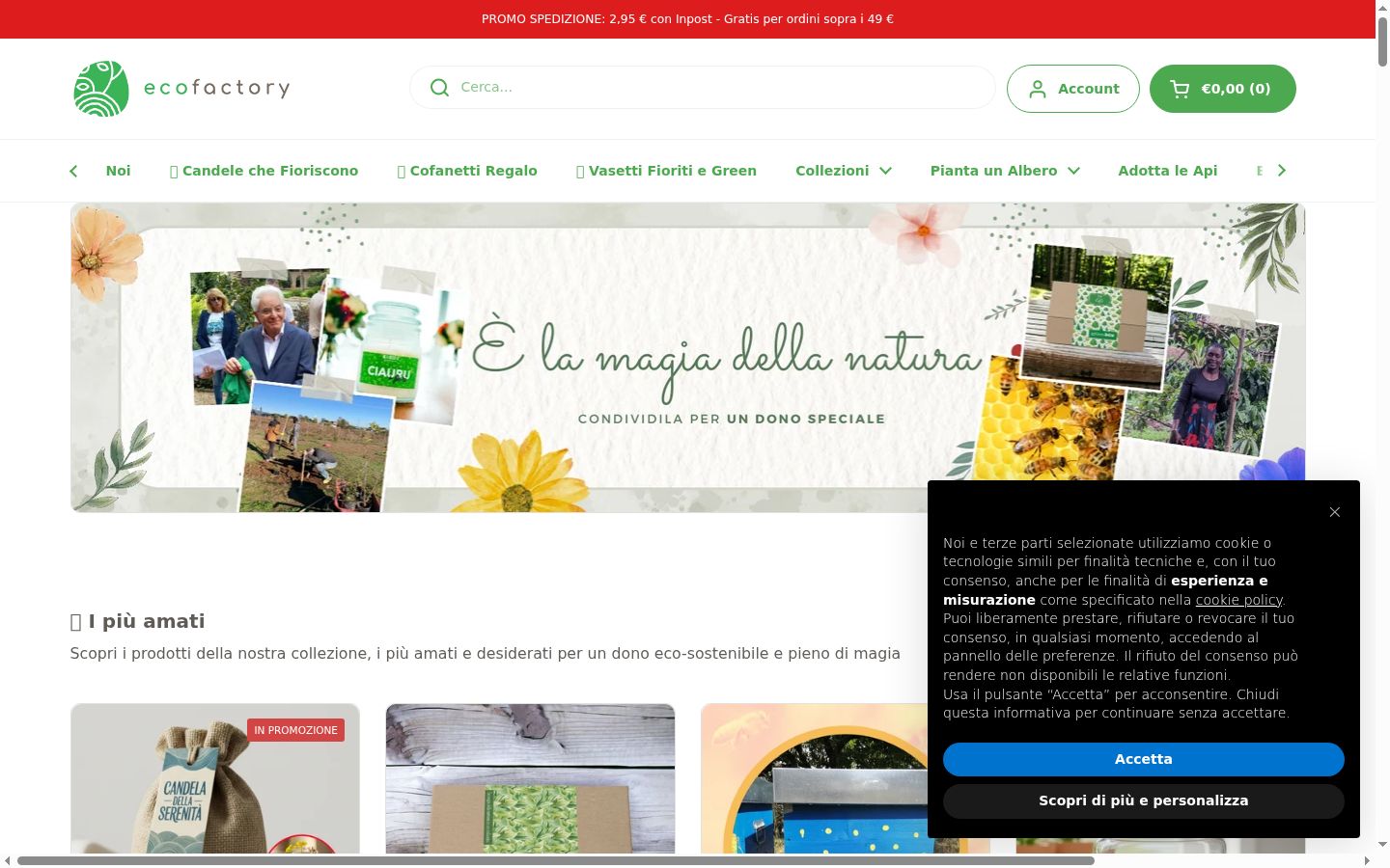 Screenshot tal-banner tal-kunsens muri qabel kwalunkwe interazzjoni