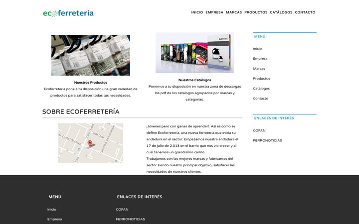 Screenshot of ecoferreteria.es