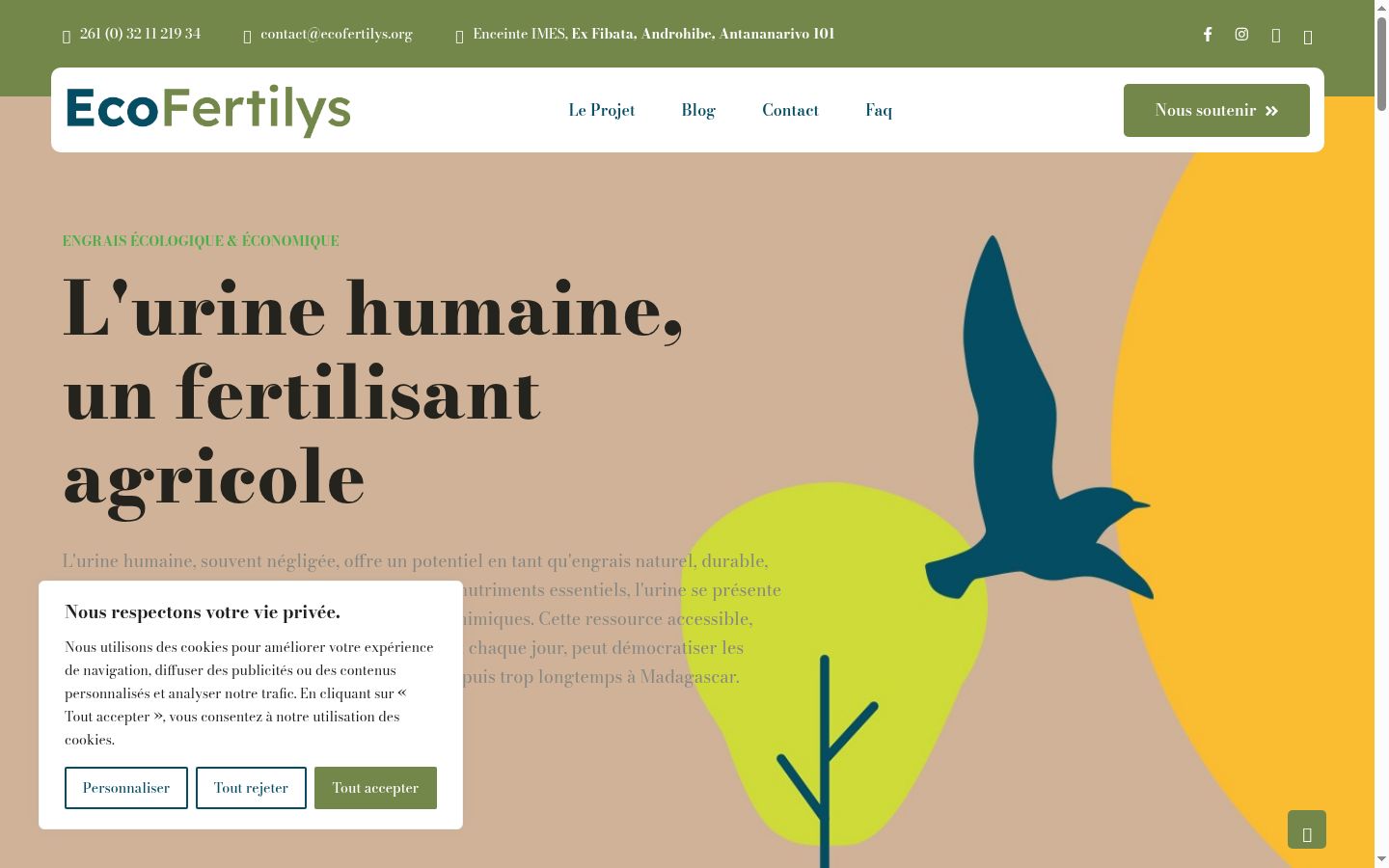 Sutikimo reklamjuostės, rodytos prieš bet kokią sąveiką, ekrano kopija