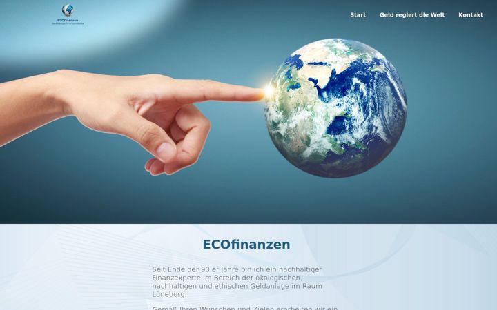 Screenshot of ecofinanzen.de