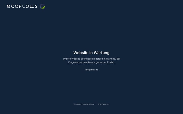 Screenshot of ecoflows.de