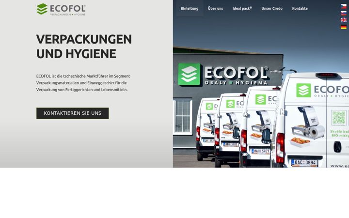 Screenshot of ecofol.de