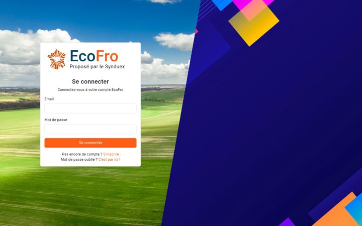 Zrzut ekranu ecofro.fr