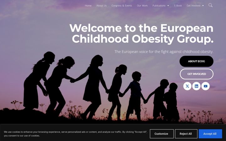 Ekrano kopija ecog-obesity.eu