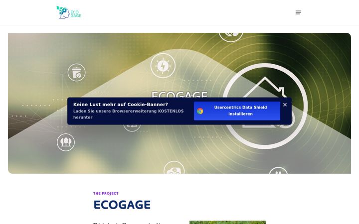Ekrano kopija ecogage.eu