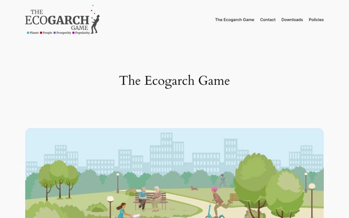 Screenshot of ecogarch.eu
