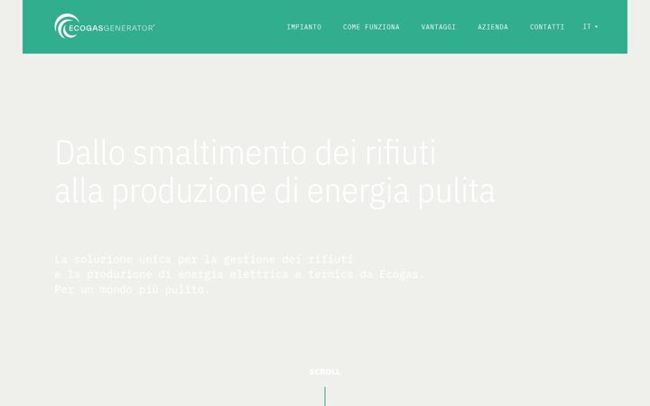 Screenshot of ecogasgenerator.com