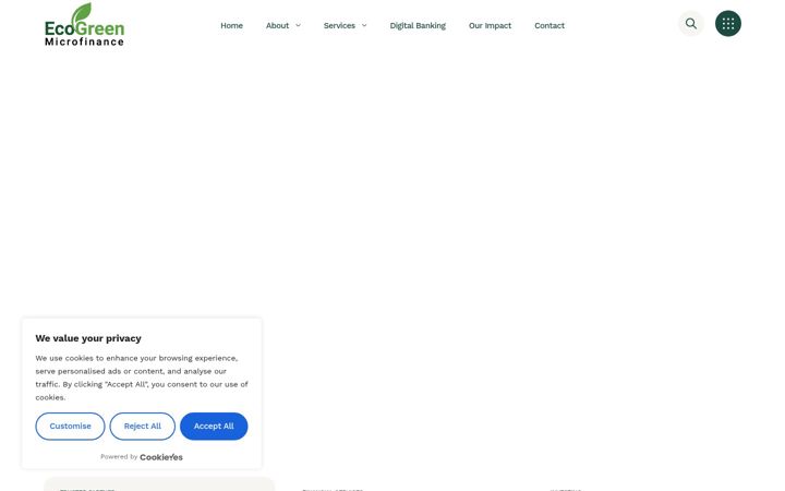 Screenshot of ecogreenmicrofinance.co.ug