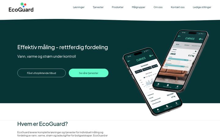 Screenshot of ecoguard.no