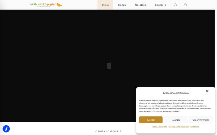 Screenshot of ecohuertacanaria.com