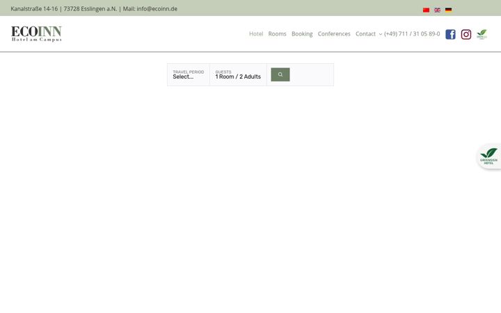 Screenshot του ecoinn.de