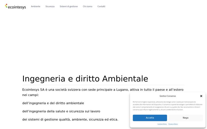 Screenshot of ecointesys.ch