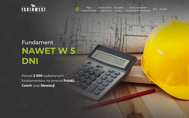 Screenshot of ecoinwest.pl