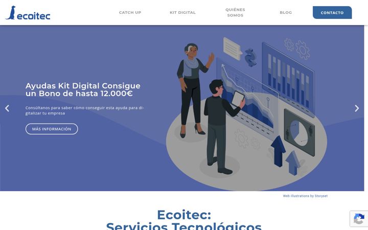 Screenshot of ecoitec.com