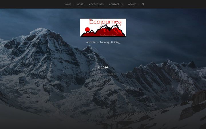 Screenshot of ecojourney.ca