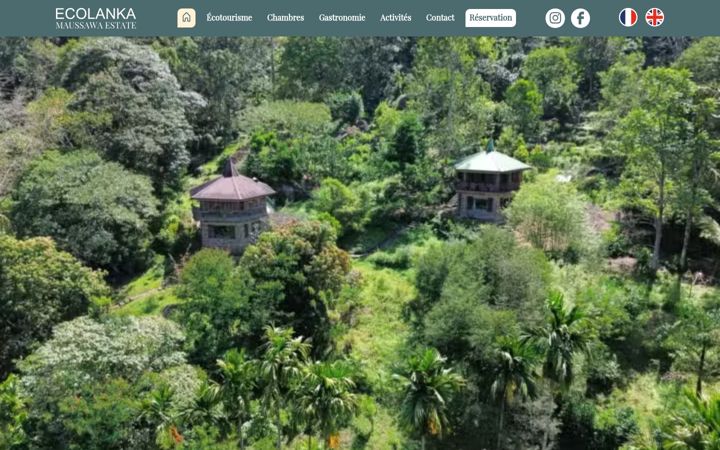 Screenshot of ecolanka.com