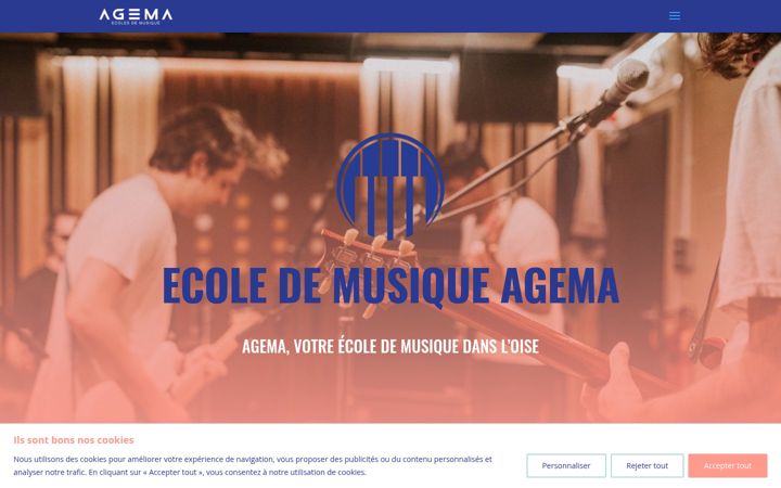 Skjermbilde av ecole-agema.fr