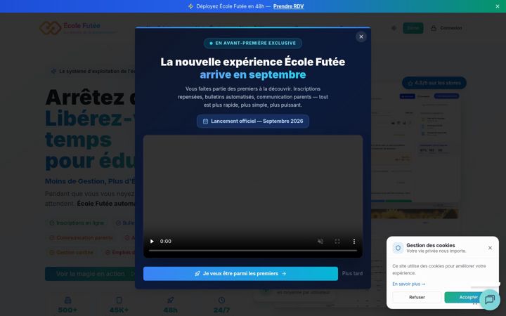 Screenshot of ecole-futee.com