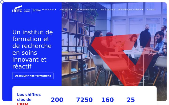 Screenshot van ecole-montsouris.fr