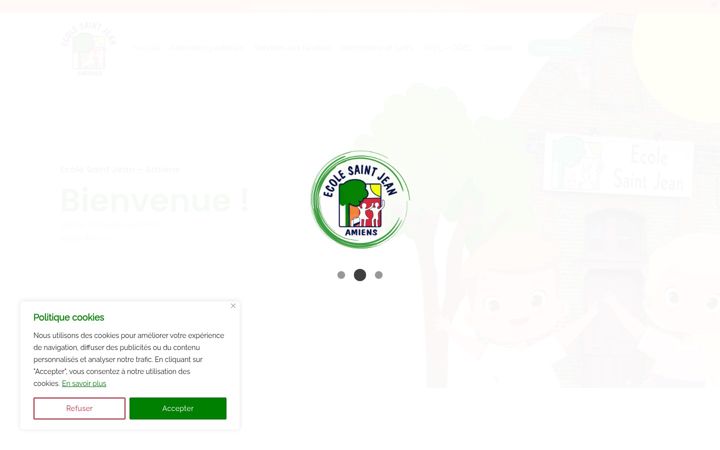 Screenshot van ecole-saintjean.fr
