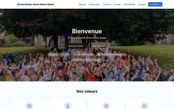 Screenshot van ecole-sand-lefolgoet.fr