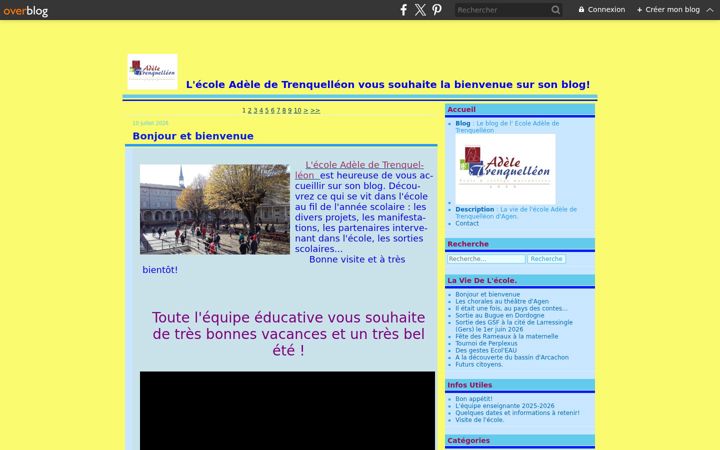 Screenshot van ecoleadeledetrenquelleon.fr