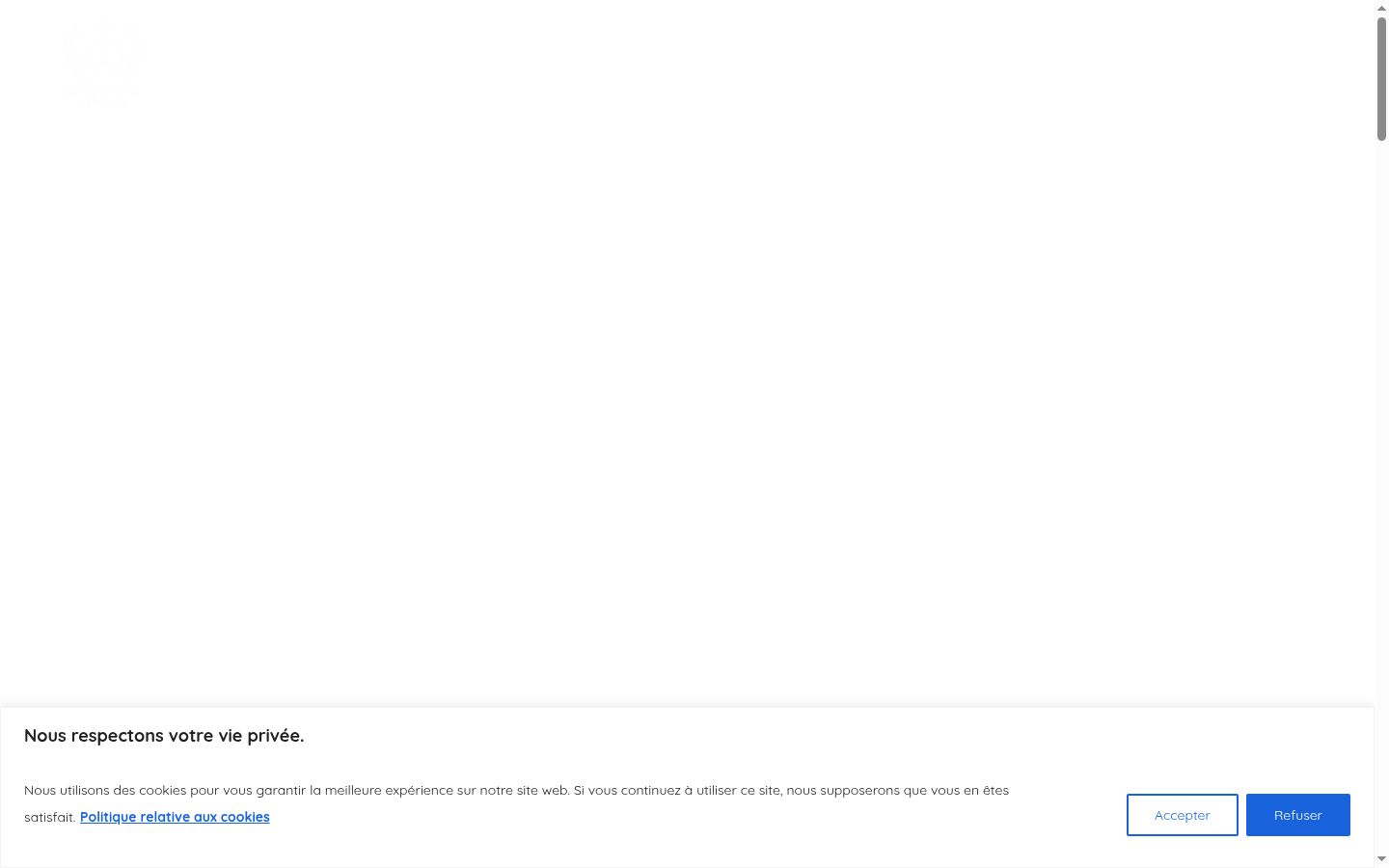 Screenshot tal-banner tal-kunsens muri qabel kwalunkwe interazzjoni