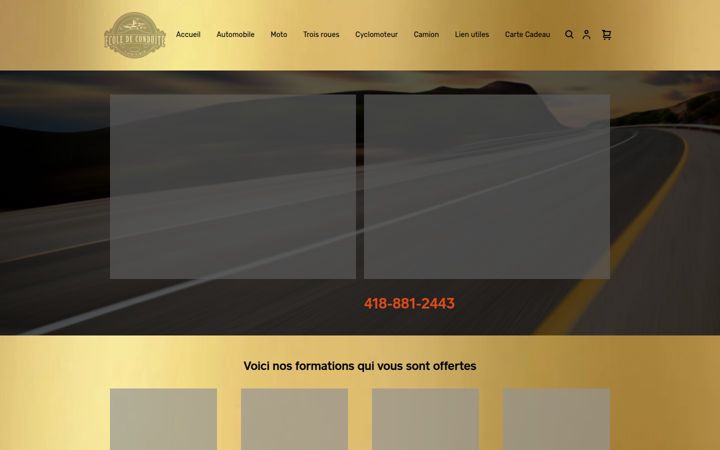 Snimka zaslona za ecoledeconduitelotbiniere.com