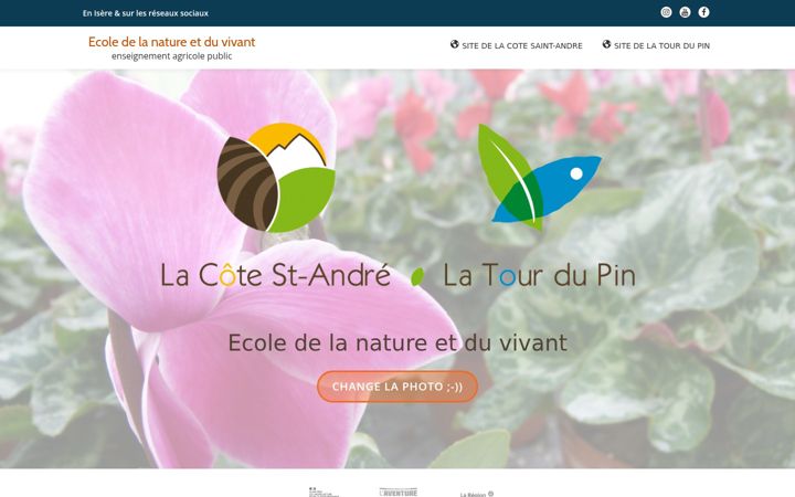 Screenshot of ecoledelanatureetduvivant.fr