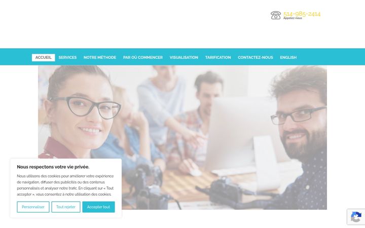 Screenshot of ecoledelanguesgrandmaison.com