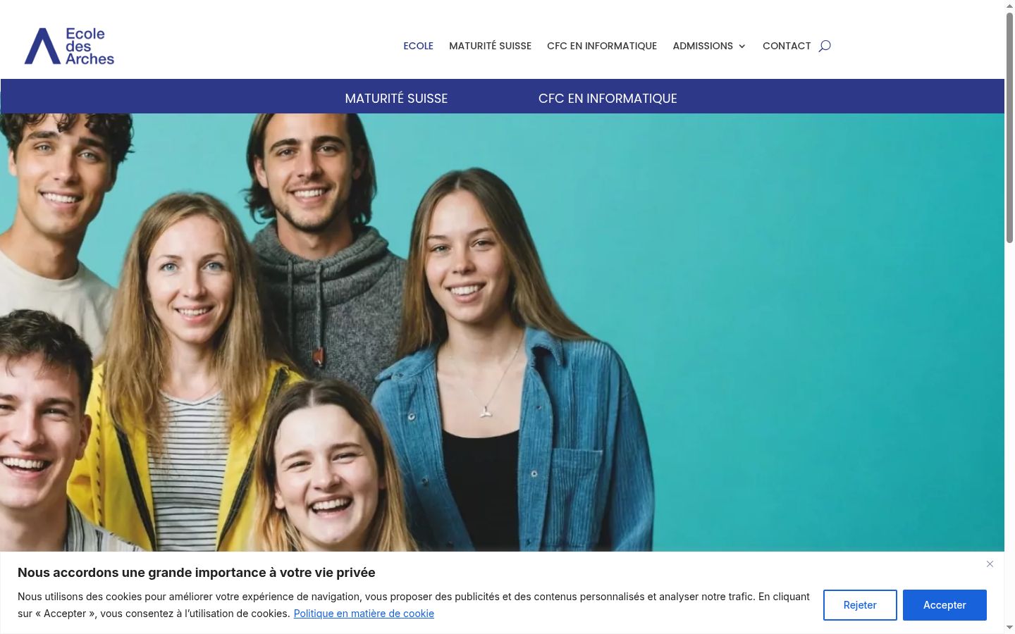 Sutikimo reklamjuostės, rodytos prieš bet kokią sąveiką, ekrano kopija
