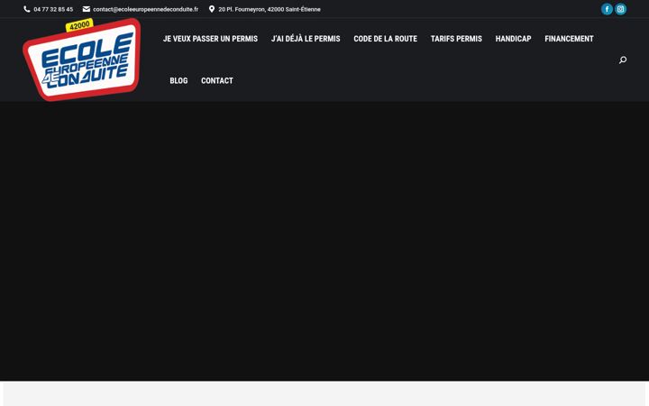 Screenshot van ecoleeuropeennedeconduite.fr
