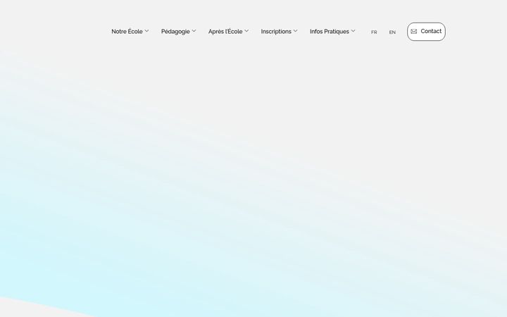 Ekrano kopija ecoleharmonie.ch