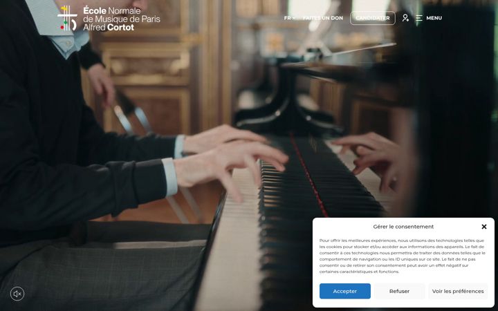 Screenshot of ecolenormalecortot.com
