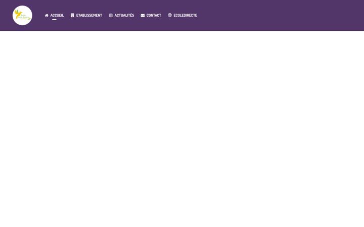 Screenshot of ecolestjoseph.fr