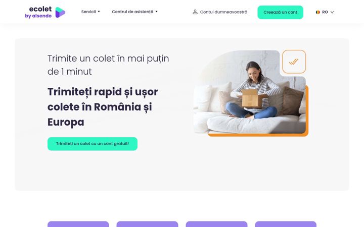 Screenshot of ecolet.ro