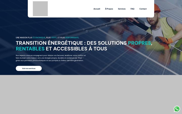 Skärmbild av ecolia-prime.fr
