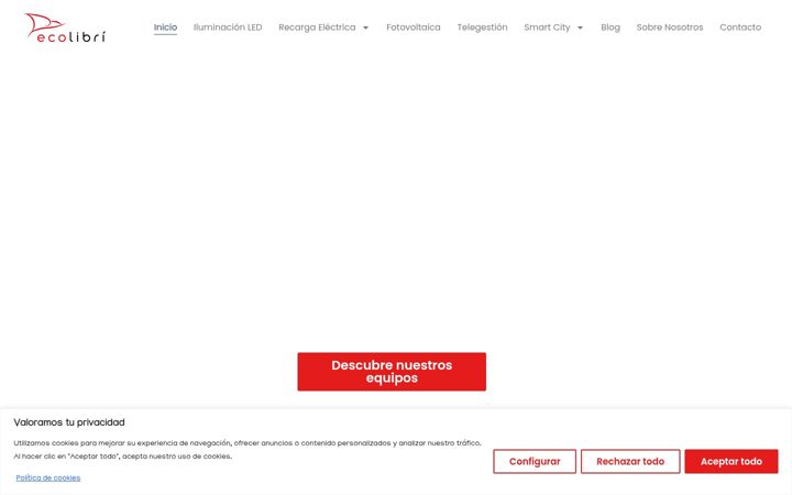 Screenshot of ecolibri.es