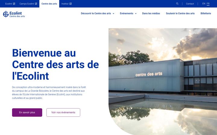 Screenshot of ecolint-cda.ch