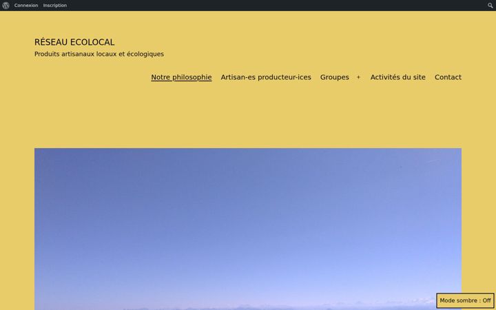 Ekrano kopija ecolocal.ch