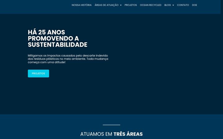 Capture d'écran de ecolocalbrasil.org.br