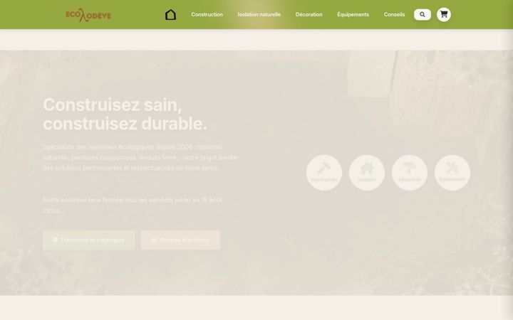 Screenshot of ecolodeve.fr