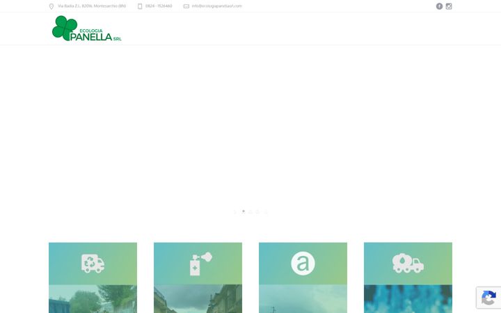 Screenshot of ecologiapanellasrl.com