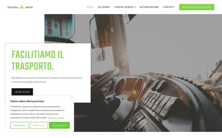 Screenshot of ecologiaservizi.org