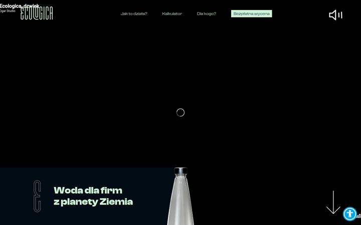 Screenshot von ecologicawater.pl
