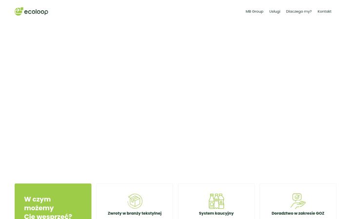 Screenshot von ecoloopgroup.pl