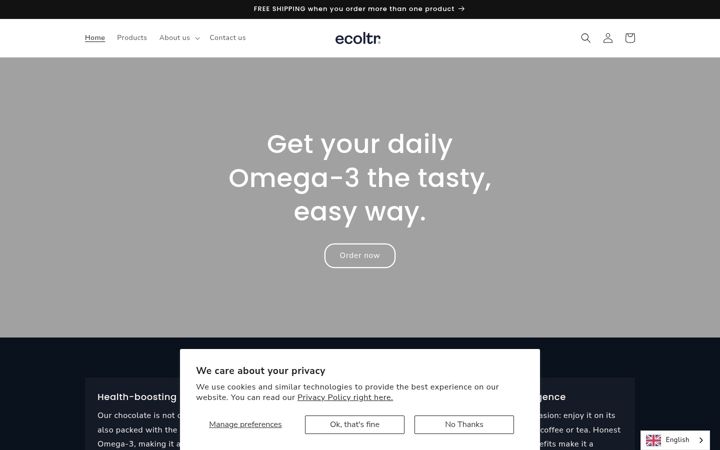 Screenshot of ecoltr.com