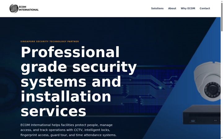 Screenshot of ecom-electronic.com