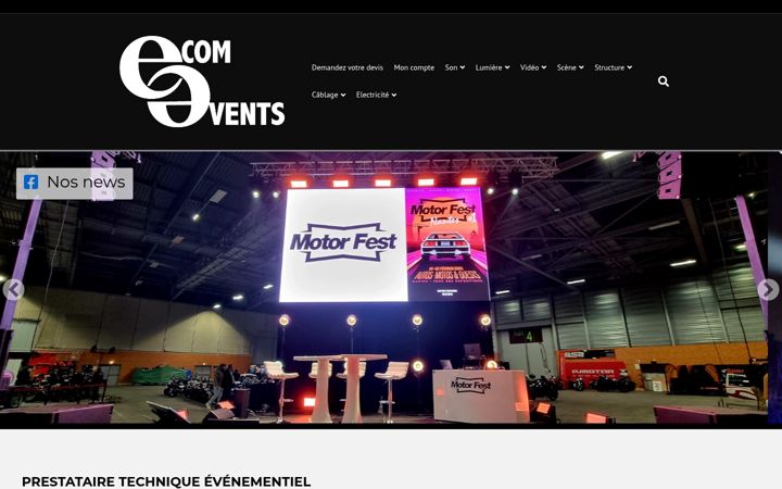 Screenshot of ecom-events.com